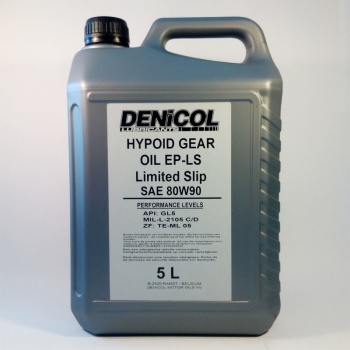 Denicol Hypoid Gear Oil GL5 LS 1L